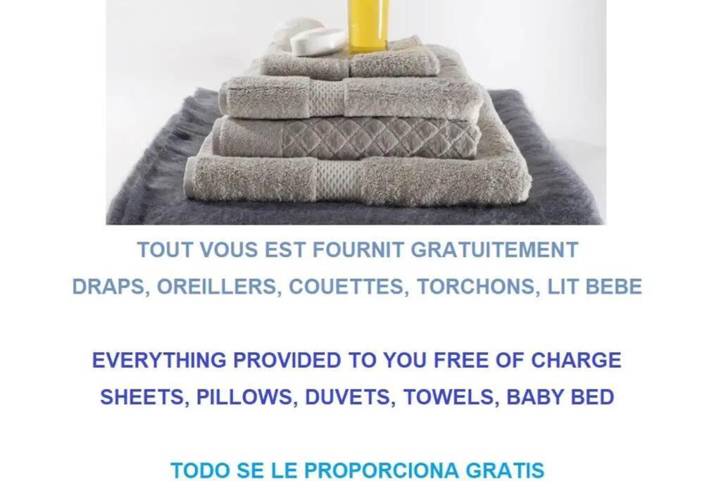 Charmant T2 En Coeur De Ville - 2 Lits + Lit Bebe - Wifi - Imprimante Каркассонн Екстер'єр фото
