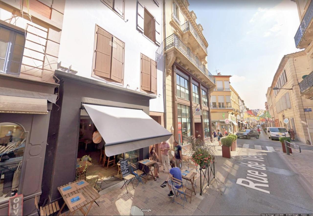 Charmant T2 En Coeur De Ville - 2 Lits + Lit Bebe - Wifi - Imprimante Каркассонн Екстер'єр фото