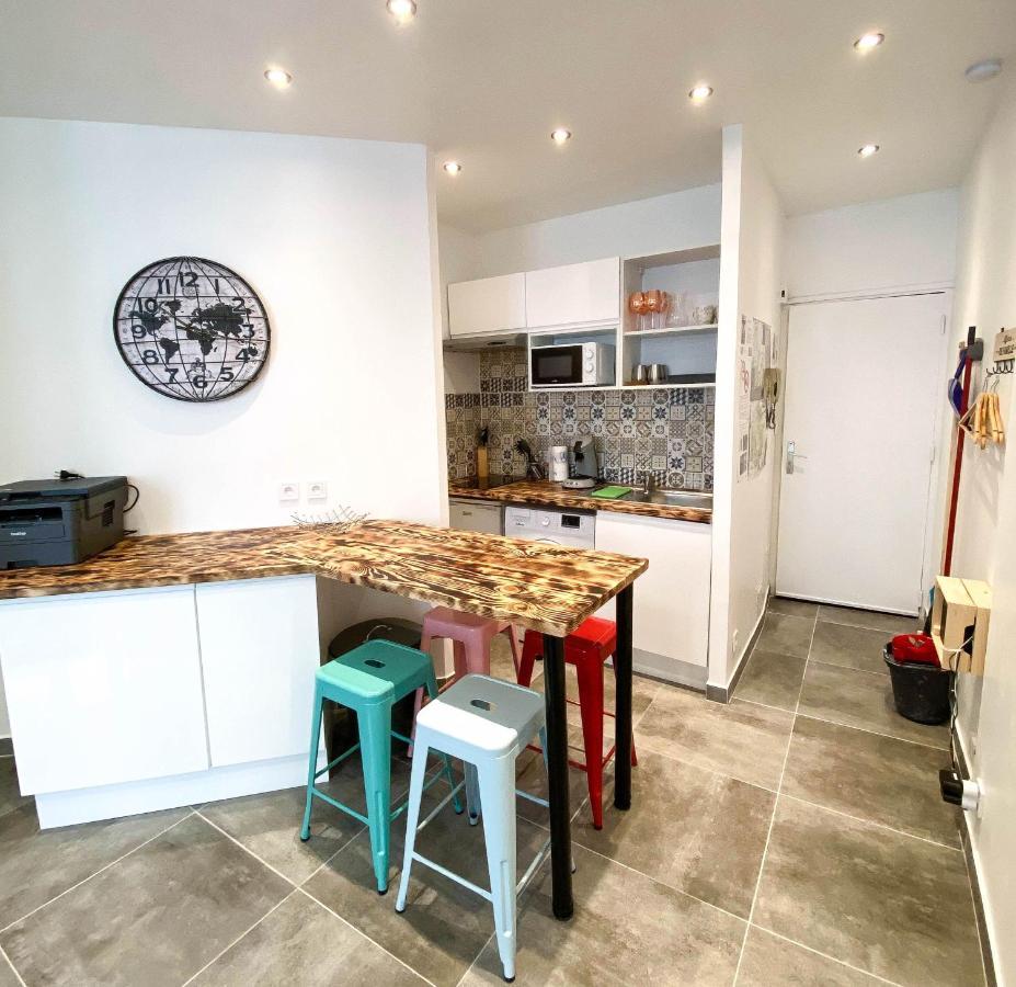 Charmant T2 En Coeur De Ville - 2 Lits + Lit Bebe - Wifi - Imprimante Каркассонн Екстер'єр фото