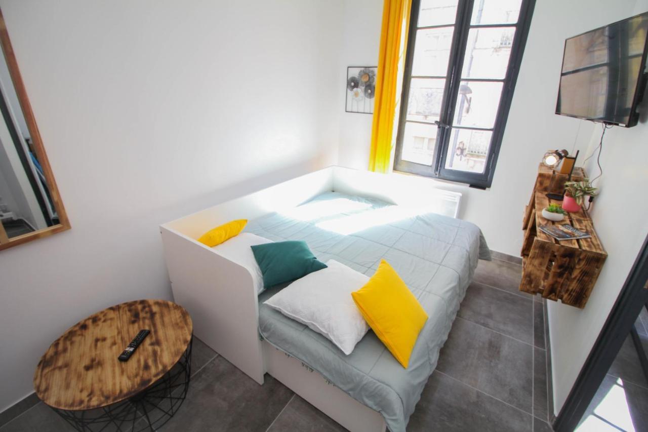 Charmant T2 En Coeur De Ville - 2 Lits + Lit Bebe - Wifi - Imprimante Каркассонн Екстер'єр фото